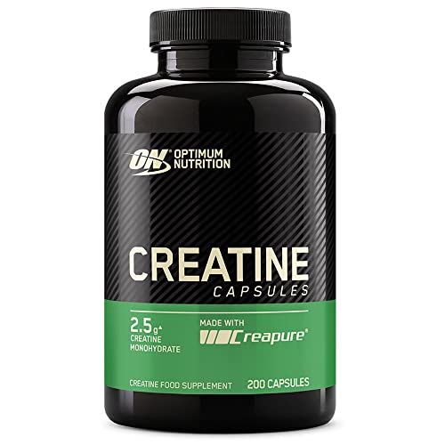 Optimum Nutrition Creatine Capsules 2500 mg, 200 Count