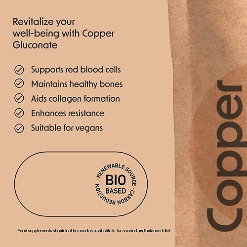 Copper 1MG Tablets for Vegans - 120 Count