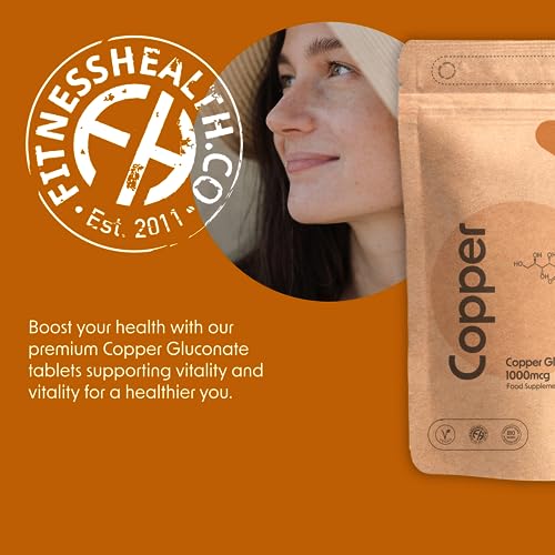 Copper 1MG Tablets for Vegans - 120 Count
