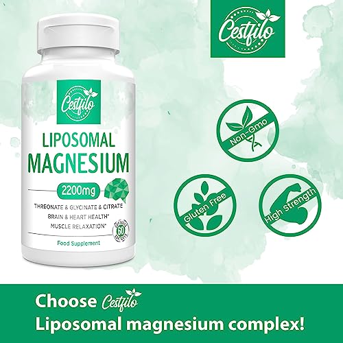 High Potency Liposomal Magnesium Complex 2200mg