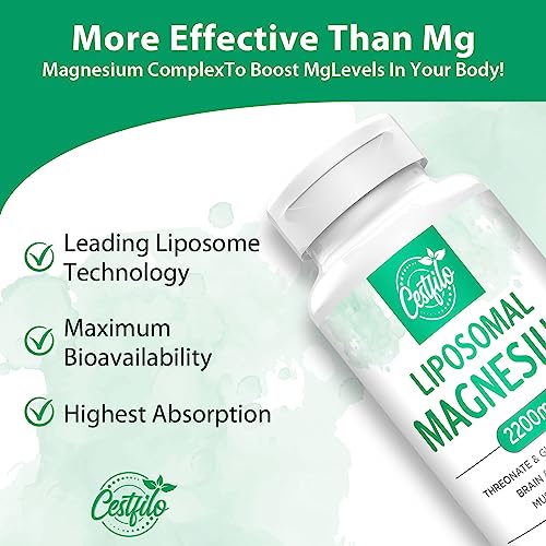 High Potency Liposomal Magnesium Complex 2200mg