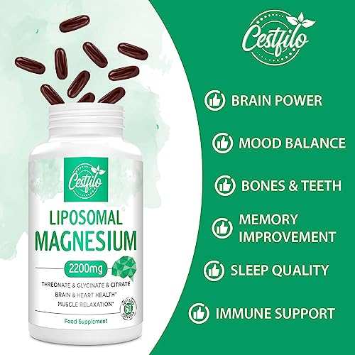 High Potency Liposomal Magnesium Complex 2200mg