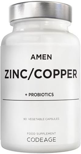 Zinc, Copper & Probiotics – 90 Vegan Capsules