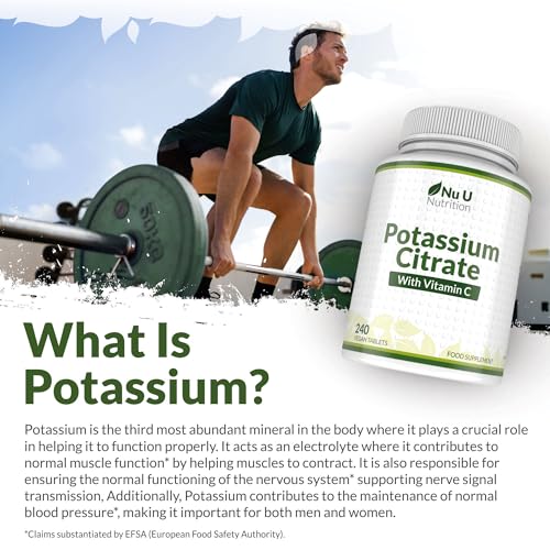 High Strength Potassium Citrate with Vitamin C