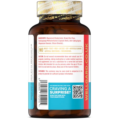 Wellgard High Strength Magnesium Glycinate 1200 mg