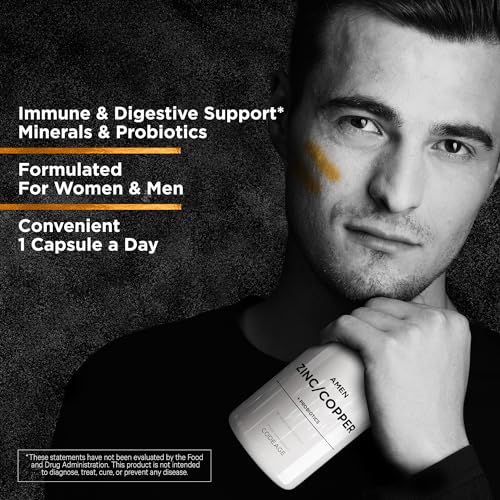 Zinc, Copper & Probiotics – 90 Vegan Capsules