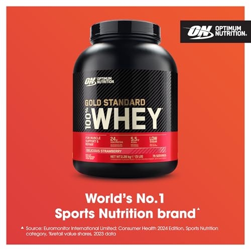 Optimum Nutrition 100% Whey Protein Strawberry 2.27 kg