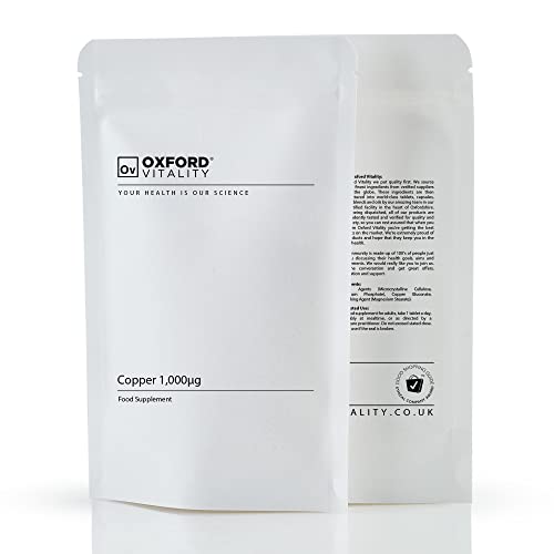 Copper 1mg Tablets for Health and Wellness