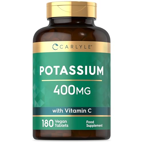 Potassium 400mg with Vitamin C 100mg - 180 Tablets