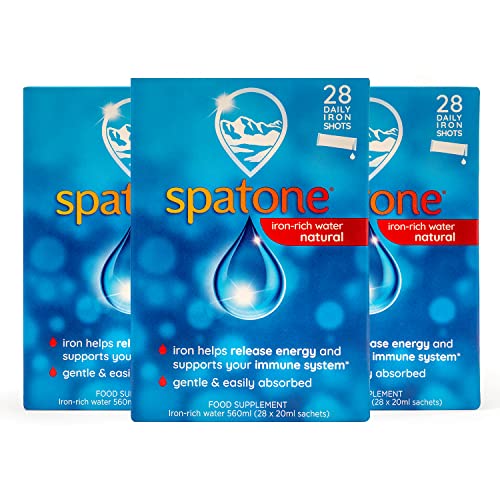 Spatone Natural Liquid Iron Supplement Sachets, 84 Pack