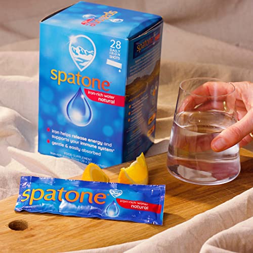 Spatone Natural Liquid Iron Supplement Sachets, 84 Pack