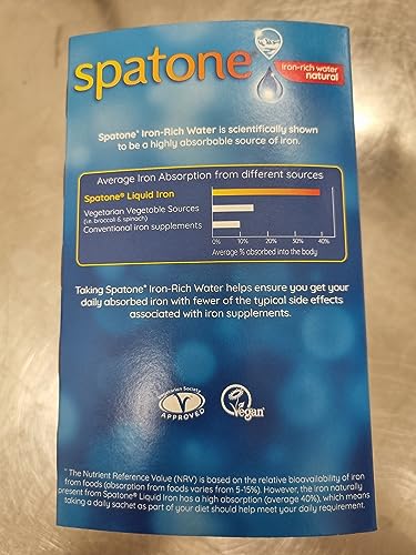 Spatone Natural Liquid Iron Supplement Sachets, 84 Pack