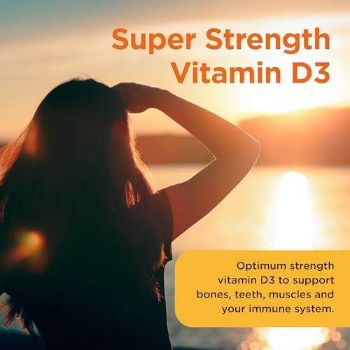 Super Strength Vitamin D3 for Immunity and Bones