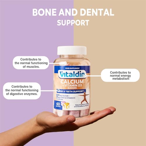 Calcium & Vitamin D3 Gummies – Bone Support