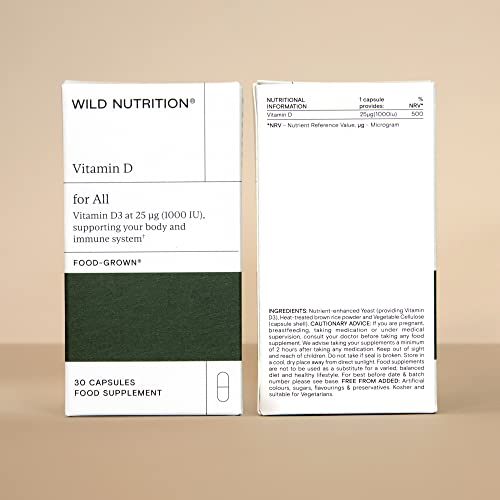 Wild Nutrition Vitamin D Supplement