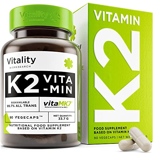 Vitamin K2 MK7 200mcg - Heart & Bone Support
