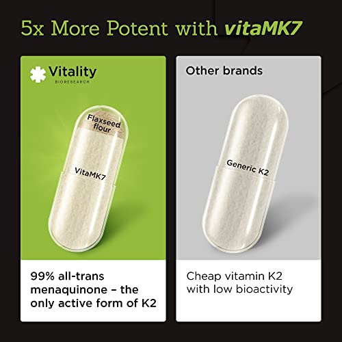 Vitamin K2 MK7 200mcg - Heart & Bone Support