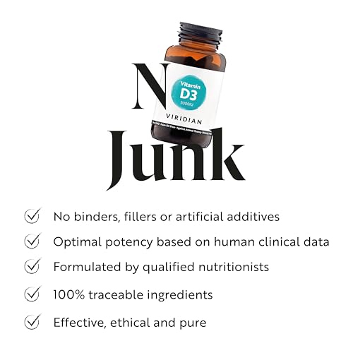 Viridian Vitamin D3 2000IU - 150 Vegan Capsules