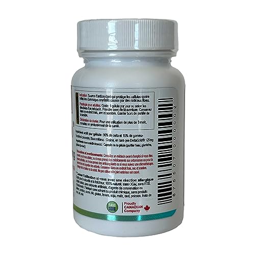 Annatto Tocotrienols 125mg Softgels for Immunity