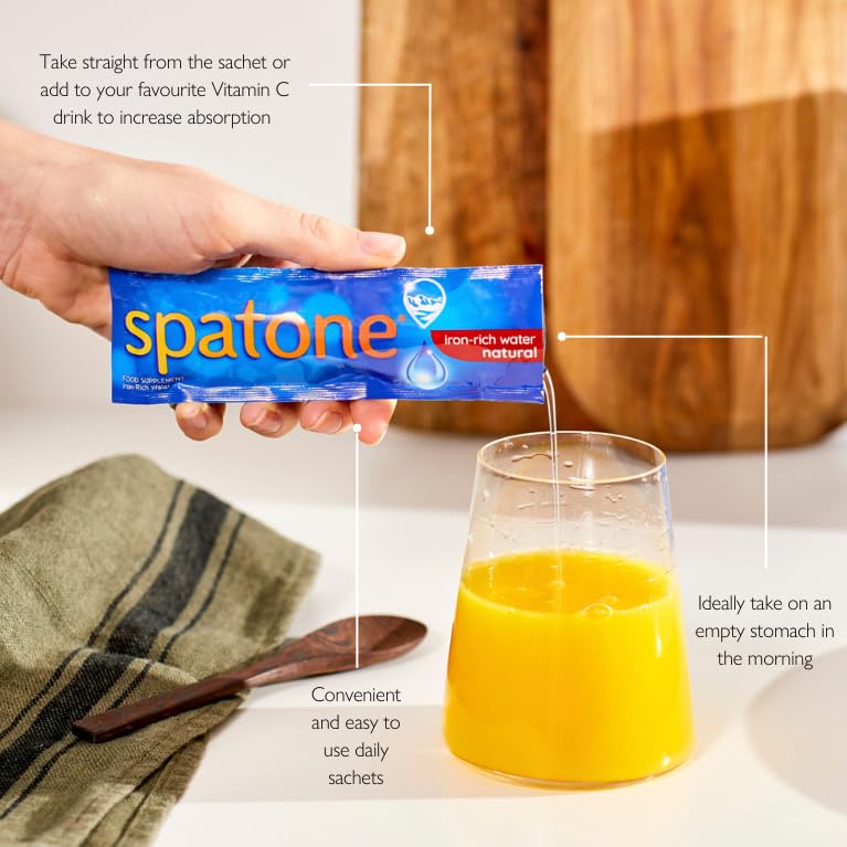 Spatone Natural Liquid Iron Supplement Sachets