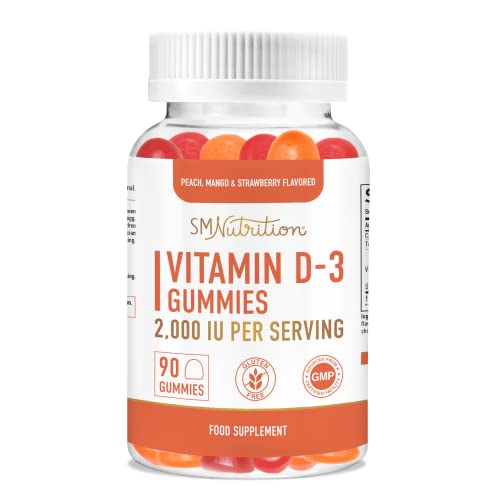 Vitamin D3 Gummies for Bone Health and Immunity