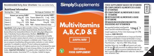 Vegetarian Multivitamin with 80mg Vitamin C