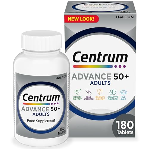 Centrum Advance 50+ Multivitamin, 180 Tablets
