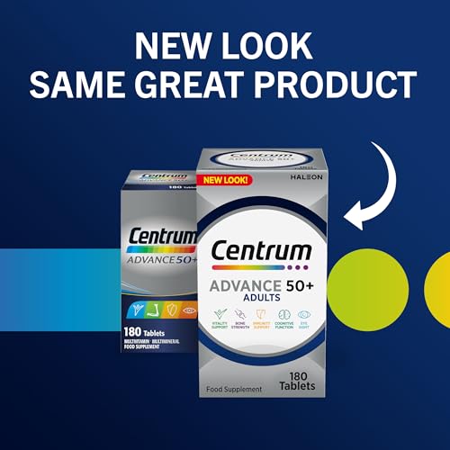 Centrum Advance 50+ Multivitamin, 180 Tablets