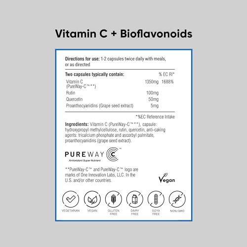 Nutri Advanced Vitamin C with Bioflavonoids 100 Caps
