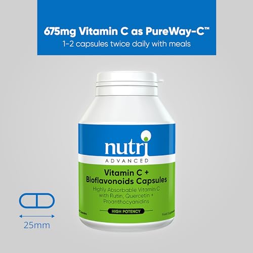 Nutri Advanced Vitamin C with Bioflavonoids 100 Caps