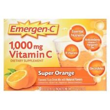 Emergen-C Super Orange, 30 Packets, 1000 mg