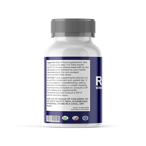 Renew Metabolic Support - All-Natural Weight Loss 60 Capsules