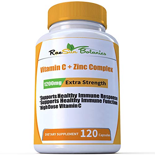 RaeSun Botanics Immune Support Supplement - 120 Capsules