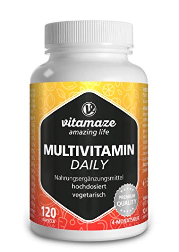 High-Dose Multivitamin Capsules, 13 Essential Vitamins