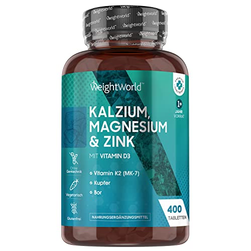 Calcium, Magnesium & Zinc with Vitamins D3, K2
