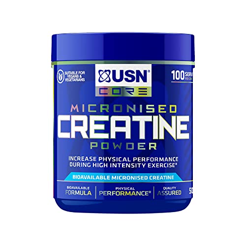 USN Creatine Micronized Monohydrate Powder, 500g