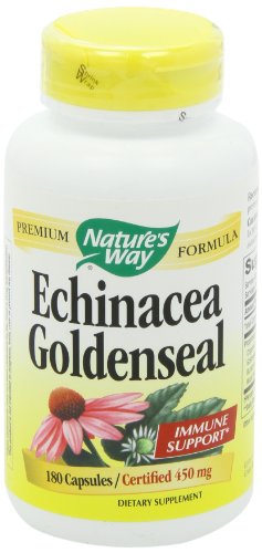 Nature's Way Echinacea Goldenseal 900 mg 180 Capsules