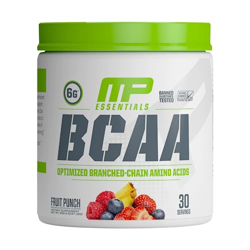 MusclePharm BCAA Fruit Punch - 30 Servings