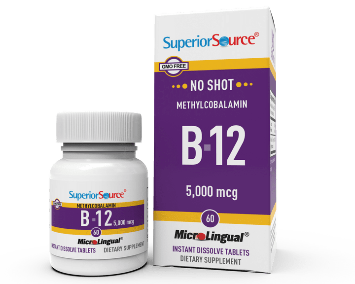 Vitamin B12 Methylcobalamin Sublingual Tablets 5000 mcg