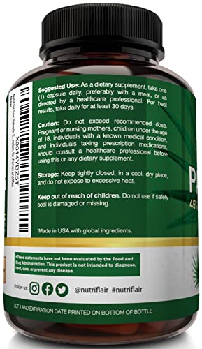 NutriFlair Saw Palmetto Extract 750mg, 120 Capsules