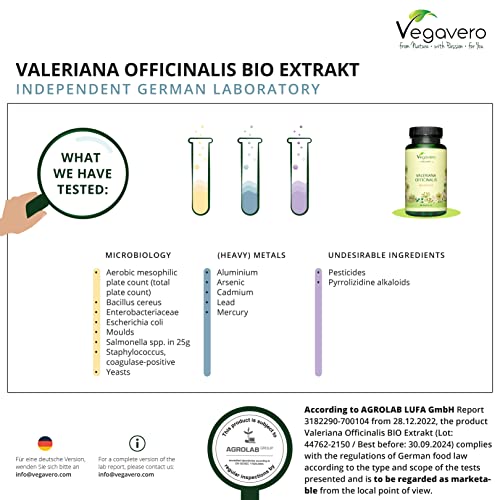 High-Potency European Valerian Root Capsules - 90 Count