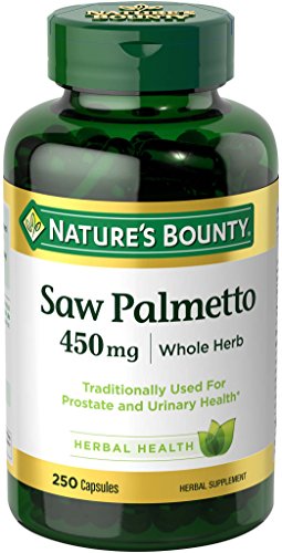 Nature's Bounty Saw Palmetto 450 mg Capsules