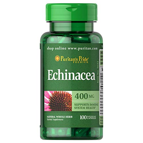 Echinacea 400 Mg for Immune Support, 100 Count
