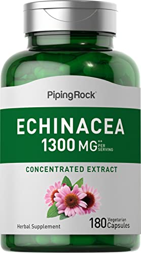 Echinacea Extract Capsules 1300mg - 180 Count