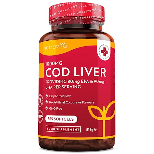 Nutravita 1000mg Fish Oil Capsules with Omega 3