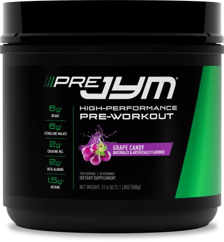 PRE JYM Grape Candy Flavor - 20 Servings