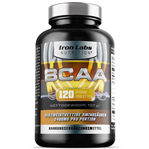 High-Dose BCAA Capsules for Vegans - 120 Tablets