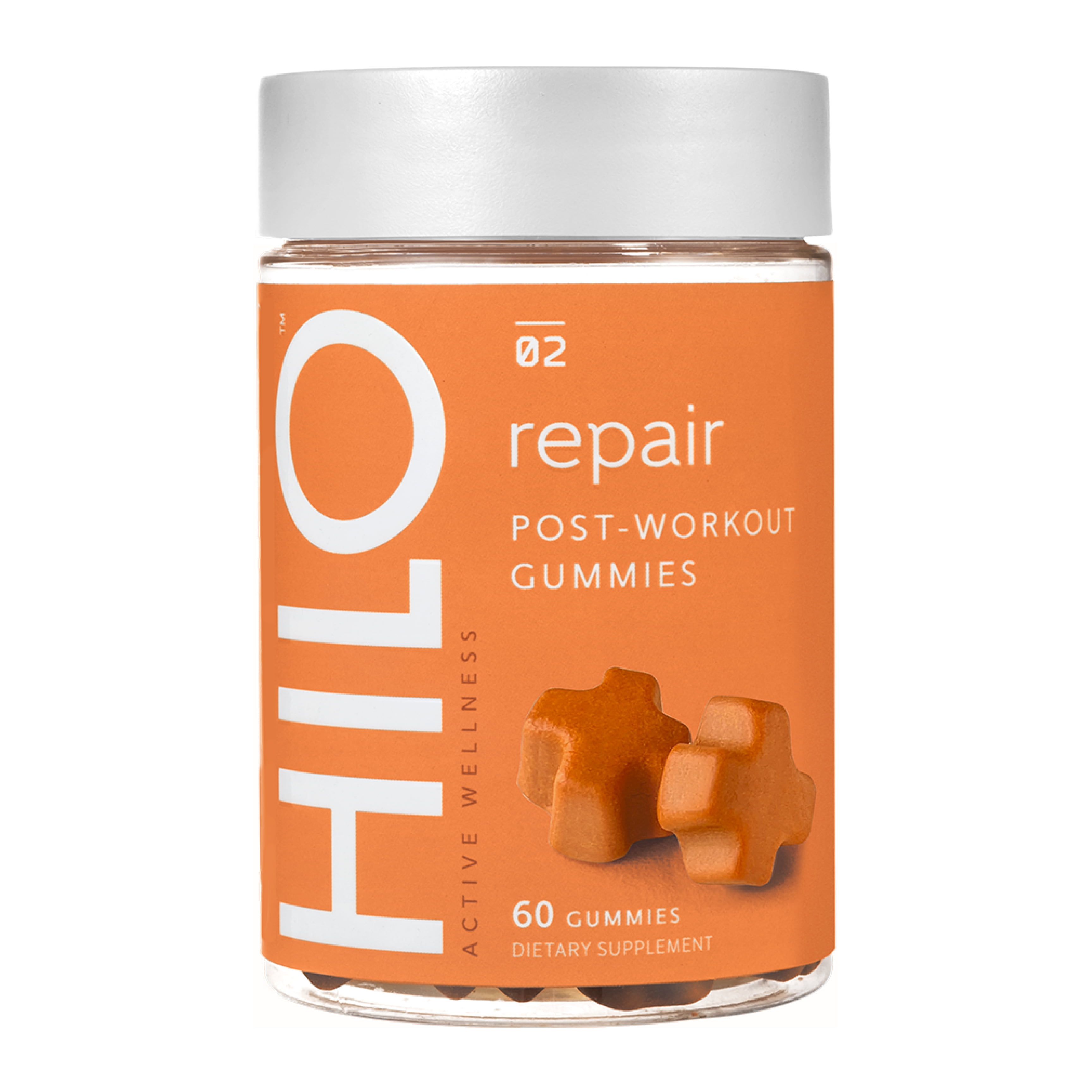 Hilo Repair Post Workout Gummies - 60 Count