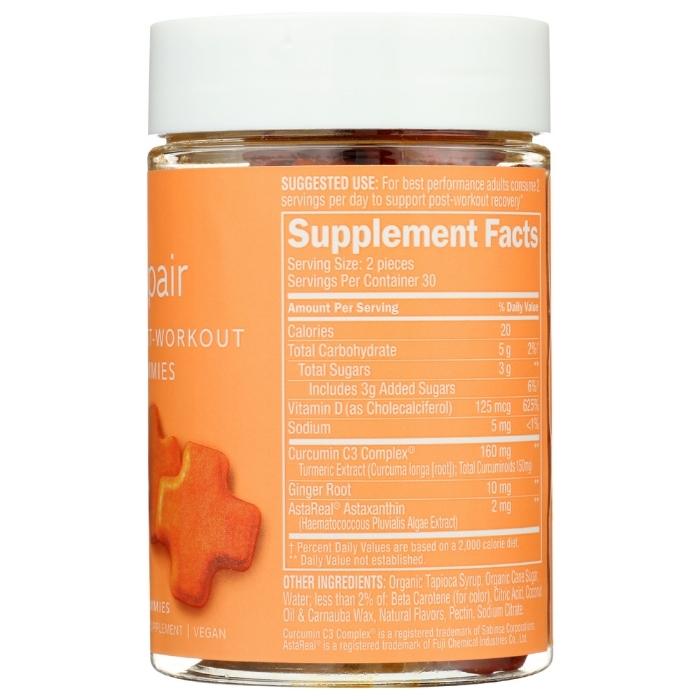 Hilo Repair Post Workout Gummies - 60 Count