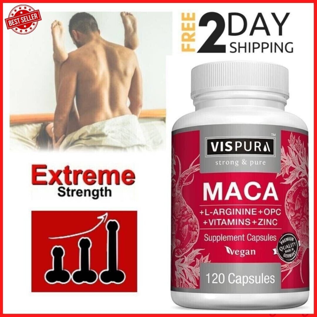 Maca Root Capsules 5000 mg | 120 Pills